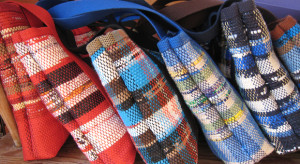 Hand woven bags